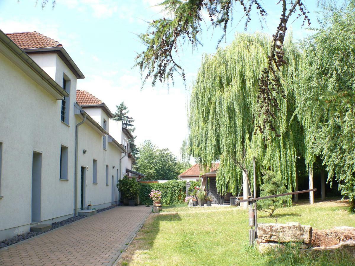 Apartment im Grünen mit Anbindung ans Zentrum Érfurt Exterior foto