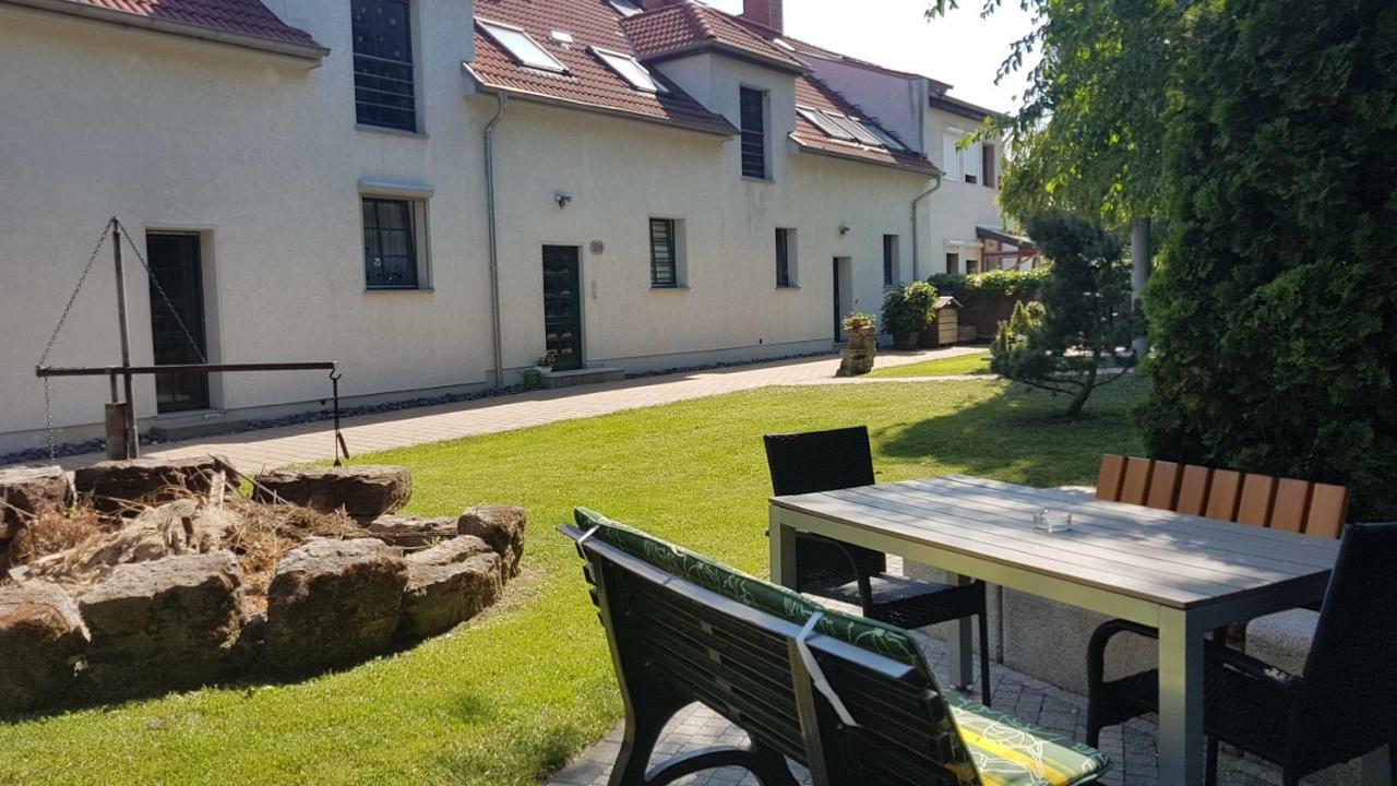 Apartment im Grünen mit Anbindung ans Zentrum Érfurt Exterior foto